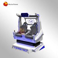 Investissez le simulateur d'intérieur de cinéma des oeufs VR du jeu 9d de montagnes russes de réalité virtuelle du cavalier 360 de mouvement du parc d'attractions 9d