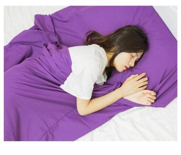 Outdoor Single Camping Envelope Sleeping Bag Liner Mummy Hiking Travel Camp Gear(HT8036)
