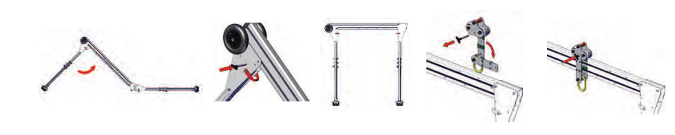 Lightweight Mini Aluminum Gantry Crane with 450 kg Capacity for Small Scale Operations