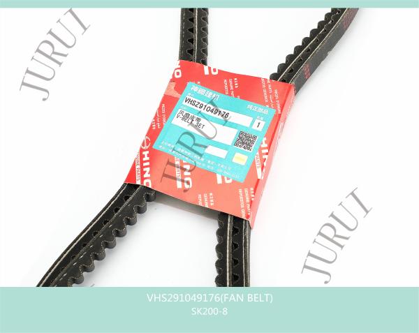 Peças de motor de Fan Belt J05E Hino da máquina escavadora de VHS291049176 SK210-8