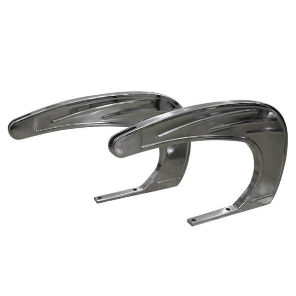 Encosto de braço de aço inoxidável e cadeira de barbeiro Base 560 x 29 x 335 mm