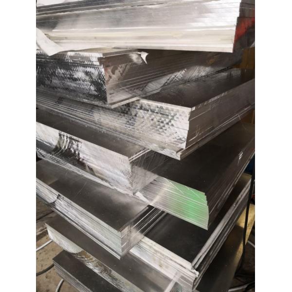 33.86mm Thickness 6005 Aluminum Sheet Plate Applied On Tranportation Vehicle