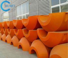 A tubulação de mangueira da barreira flutua a linha de dragagem de Marine High Density Foam Filled das boias por muito tempo