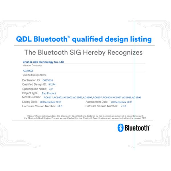 Bluetooth Headset BQB Authentication Cost, Bluetooth Headset BQB Authentication Time