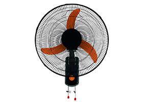SAA 3 Speed Plastic Electric Wall Fan , 16 Inch Wall Mounted Exhaust Fan