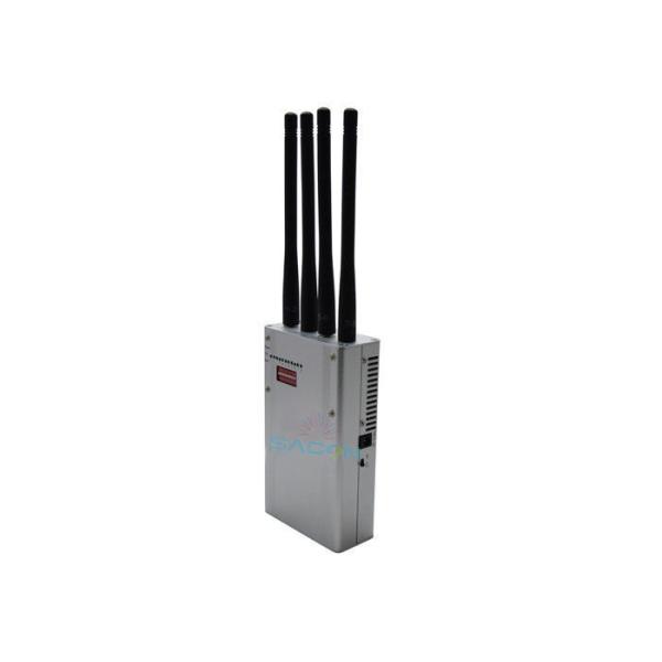 6.5W High Power GPS Jammer with 4 Antennas and DC12V for Banks and Churches