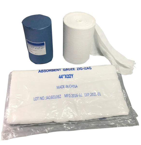Medical Dressing Surgical Absorbent Medical 100Yard 4 Ply Cotton Hospital Gauze Roll Gauze Swab