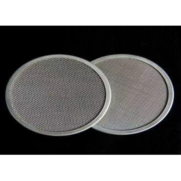 Circular Cake Filter Disc Air Filters Material , 70 Micron Stainless Steel Mesh