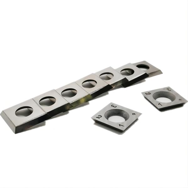 Industrial quality cemented carbide standard  Indexable  blades For Customized Cutter Heads