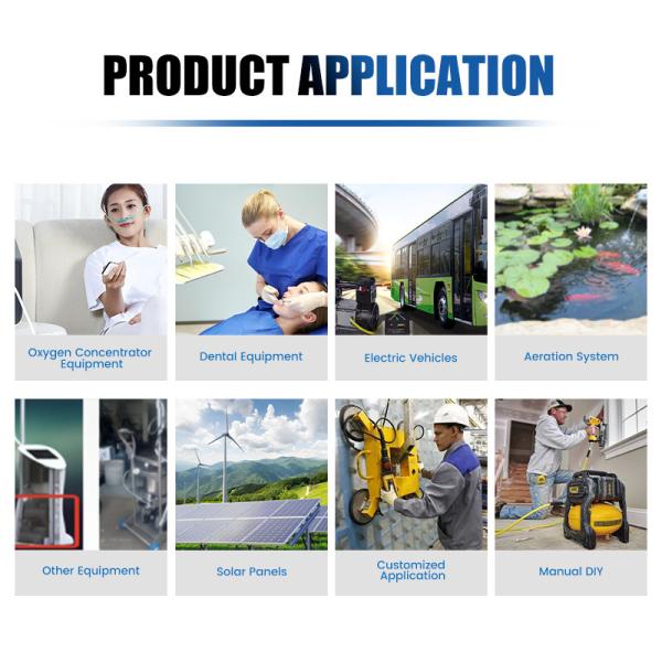 -87Kpa 50L/Min Silent 160w Vacuum Suction Pump For Medical Use