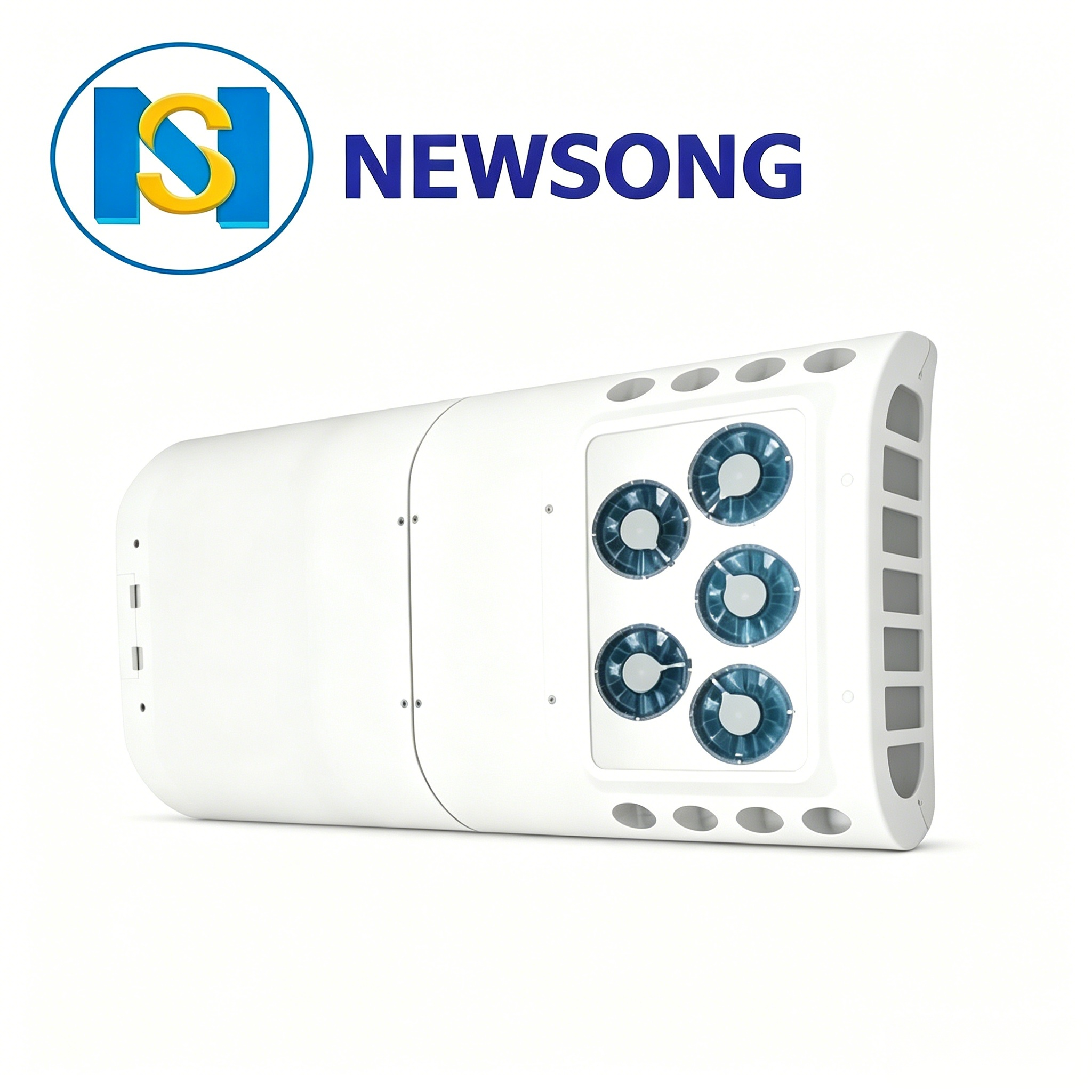5 Fans 32Kw R407c Electric Bus Air Conditioner 4800m3/H Rapid Cooling NSAC32DB