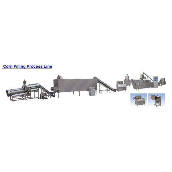 Corn Snacks Extruder Making Machine ,  Corn Rice Wheat Snack Extruder