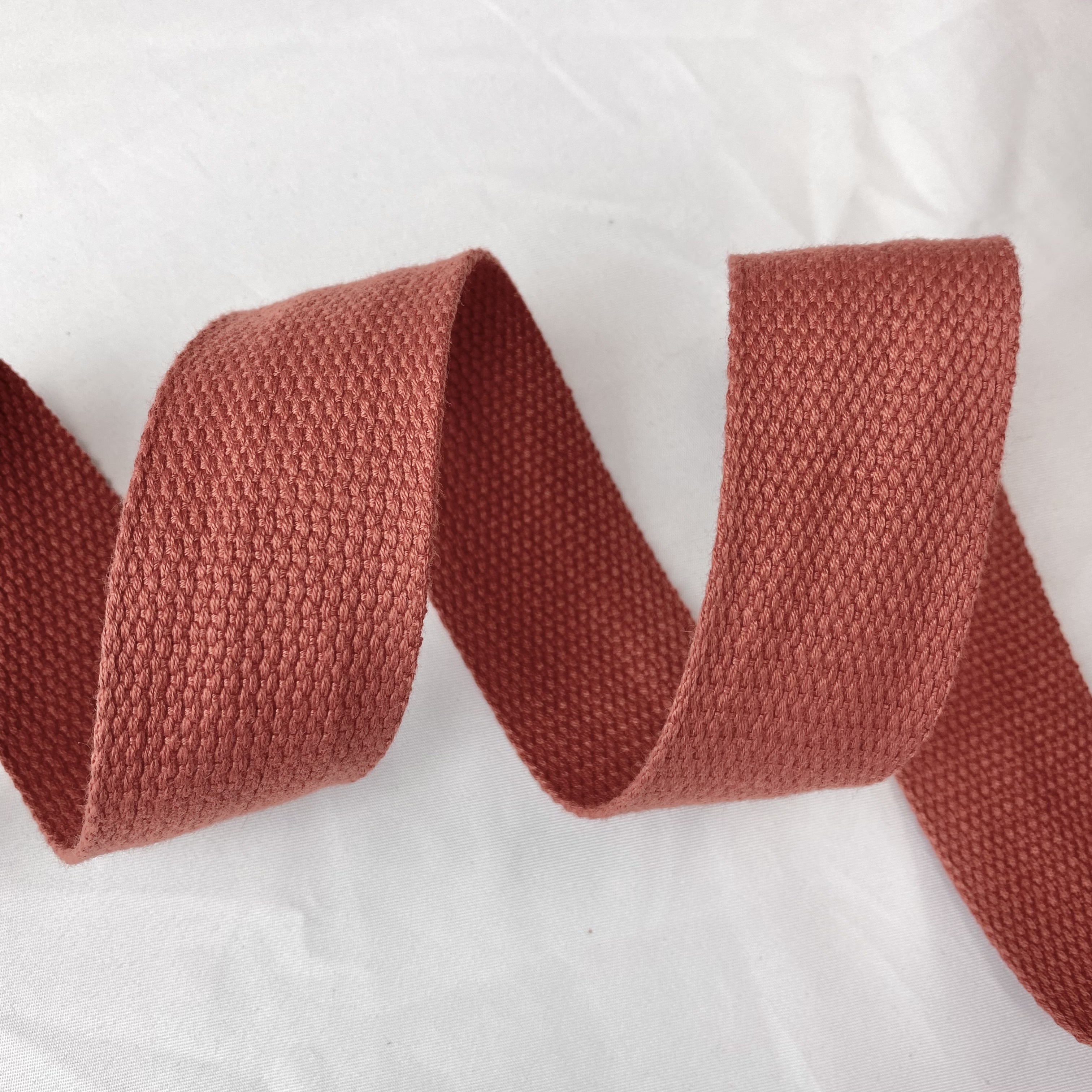 Soft Polyester-cotton webbing Belt Dupont Tote bag strap