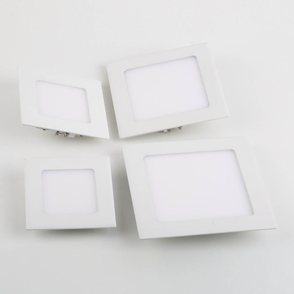 12 W / 18W Pure White square LED Panel Light 225mm x 225mm , Flat Led panels