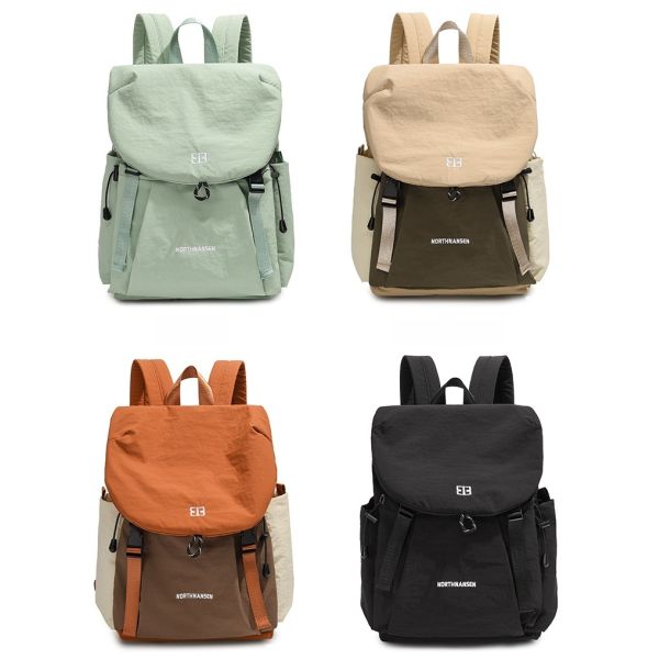 Colefa Reducing Burden Dopa-mine Color Blocking Travel Large Capacity Lightweight Commuting Leisure New Drawstring Backpack