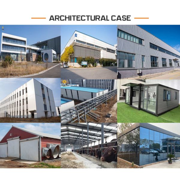 Steel construction large span metal warehouse building