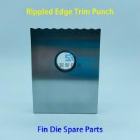 5 mm HSS ASP30 Punch de découpage de bord ondulé supérieur pour la ligne de presse JDM Fin
