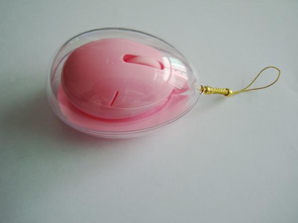 nuevo ratón inalámbrico atado con alambre del Trackball 2012 con el logotipo WES-M-005 de la impresión de la serigrafía