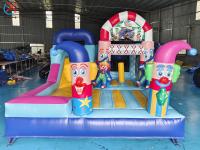 Factory Inflatable Colorful Candy Inflatable House And Slide Jumping Castle