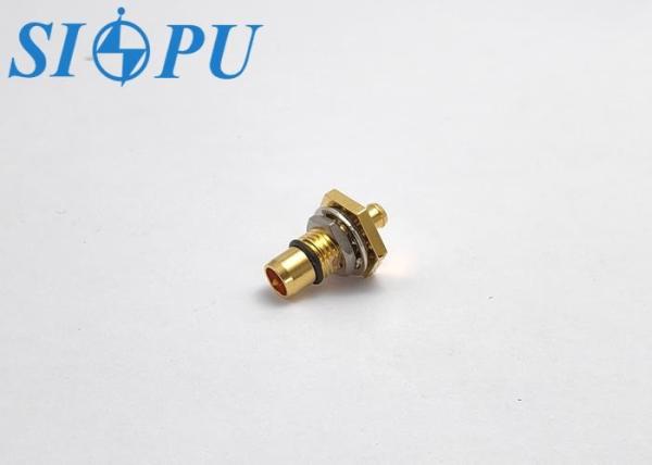 BMA Male RF Coaxial Connector – Screw Mount Receptacle, Compatible with CXN3506 Cable
