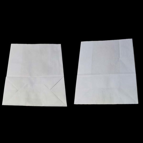 White Kraft Paper Stand Up Pouch Customized Stand Up Paper Pouches Biodegradable