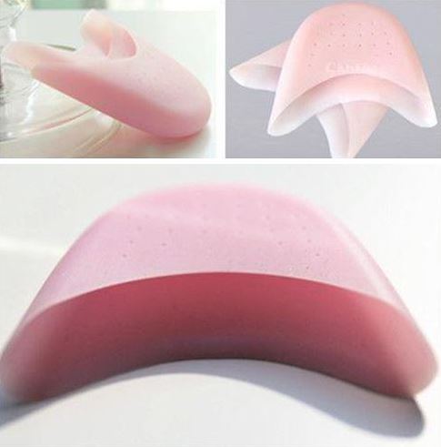 Ballet Shoe Foot Pads,Highly breathable ballet pointe shoes wear foot care dancing gel silicone toe pads