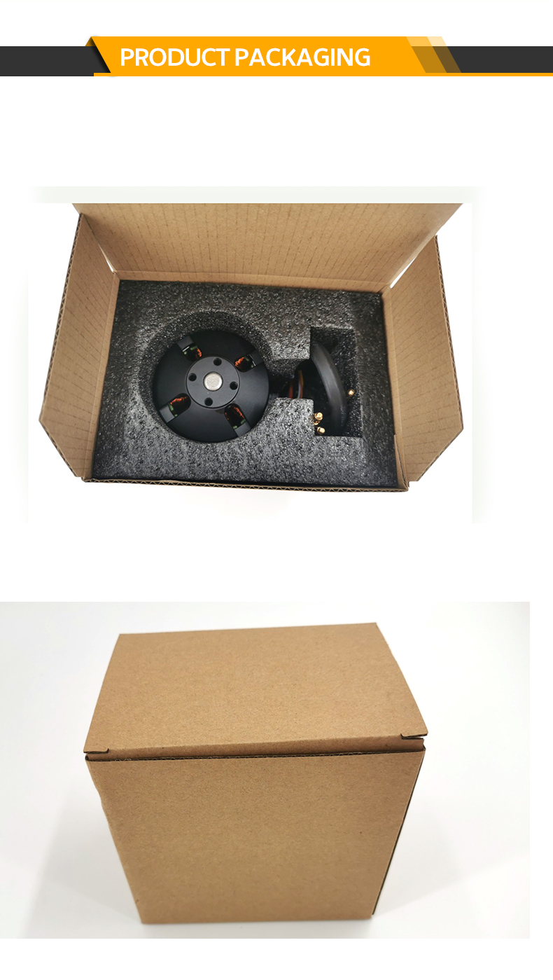 Factory&Customizable &Balanced Brushless 6374 Motor W/Hall Sensor for Electric Scooter E-Bike Surfboard Skateboard Longboard CNC