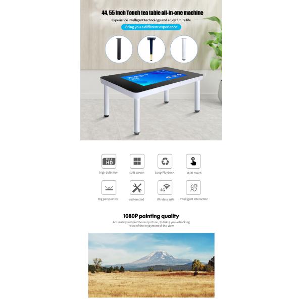 Передвижная таблица 1920x1080 экрана касания LCD поддержки WiFi для гостиной