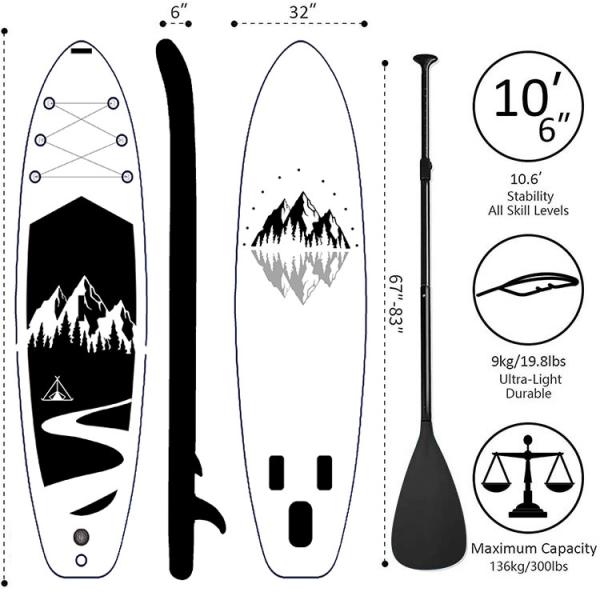 Cheap Surfboard Stand Up Paddle Board Inflatable Sup Boards Yoga