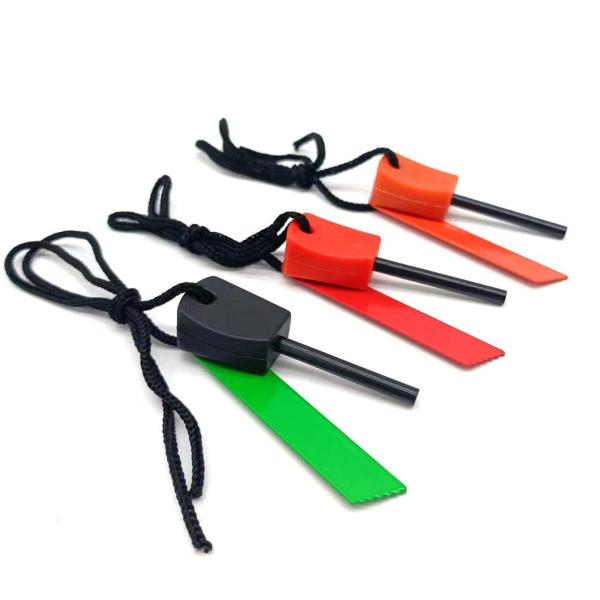 4mm Magnesium Ferro Rod Flint Fire Starter for Essential Outdoor Camping Survival
