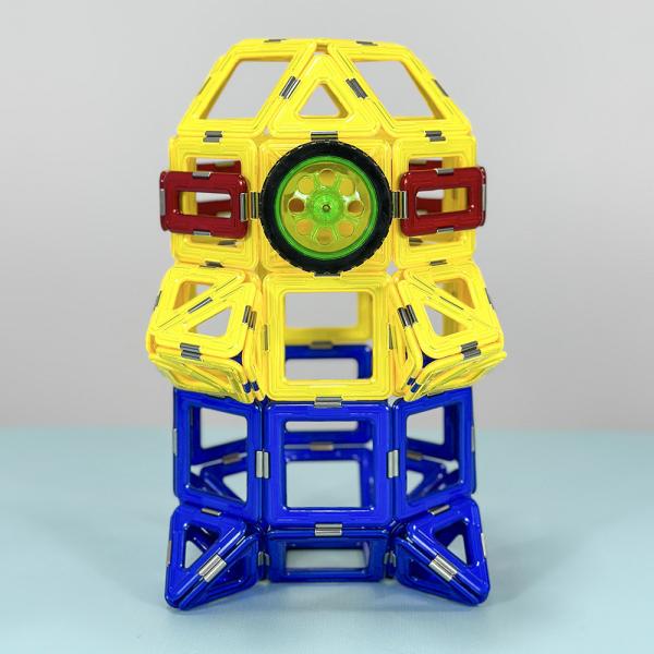 Modèle de minions 3D personnalisé Carreaux magnétiques Animaux Ensemble de blocs magnétiques Éducatif