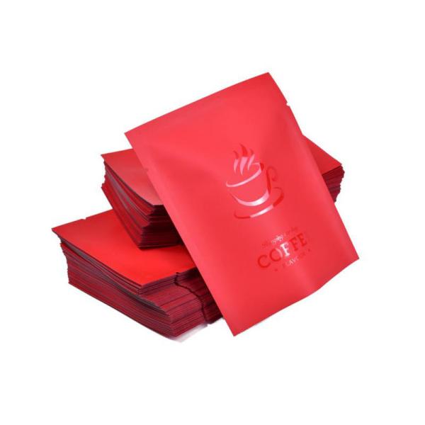 custom packaging aluminum foil hanging ear coffee drip filter paper bag