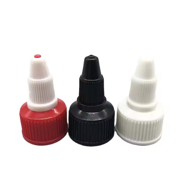 Custom Colors 24 410 Screw Twist Top Caps Plastic Bottle Stopper (MC-L-157)