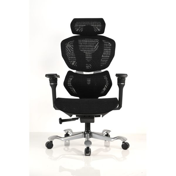 High Back Ergonomic Office Mesh Chair Racing Chair Black with 5D Armrest