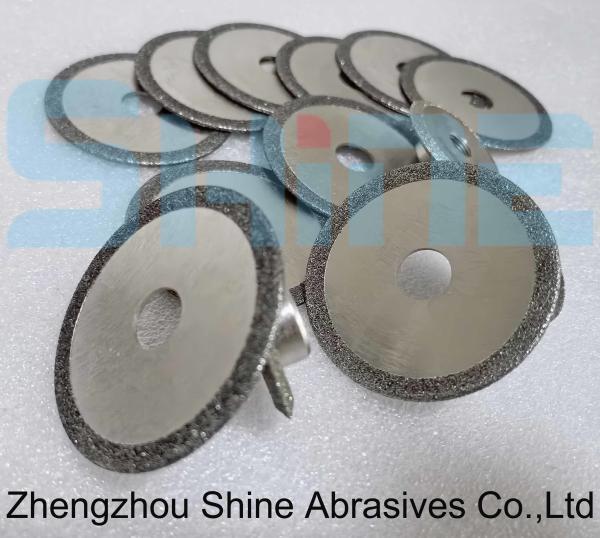 45mm CBN Eletroplated Grinding Wheel para velocidades de lâminas Skate Blades Grinding wheel