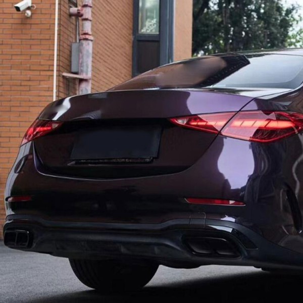 Glossy Ghost Midnight Purple Car Wrap Foil Best Car Vinyl Wrap Brand Color Shift Car Wrap