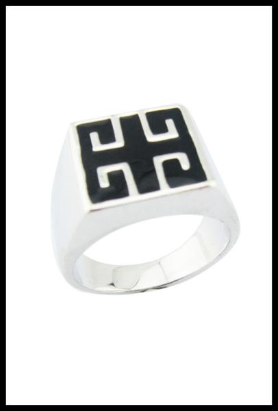 Sparkling Enamel Gemstone Rings In Sterling Silver 925 Sterling Silver Jewelry Rings Chunky Sterling Silver Rings
