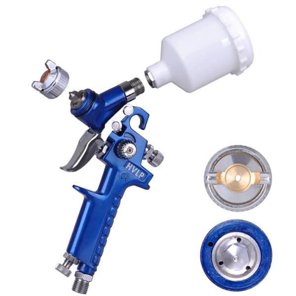 Acid-Proof Gravity Type Painting Tools High Volume Low Pressure Mini spray Gun Stainless Steel Nozzle