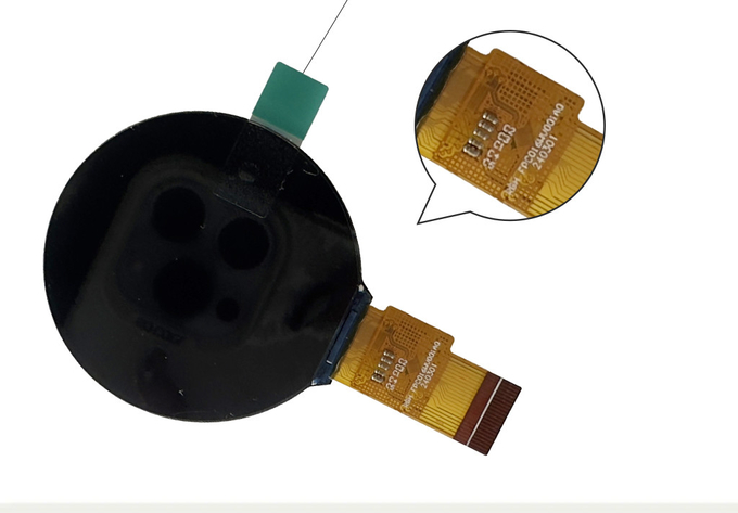 Трансмиссивный круговой TFT дисплей Круглый ЖК-экран 1,6 дюйма 360cd/M2