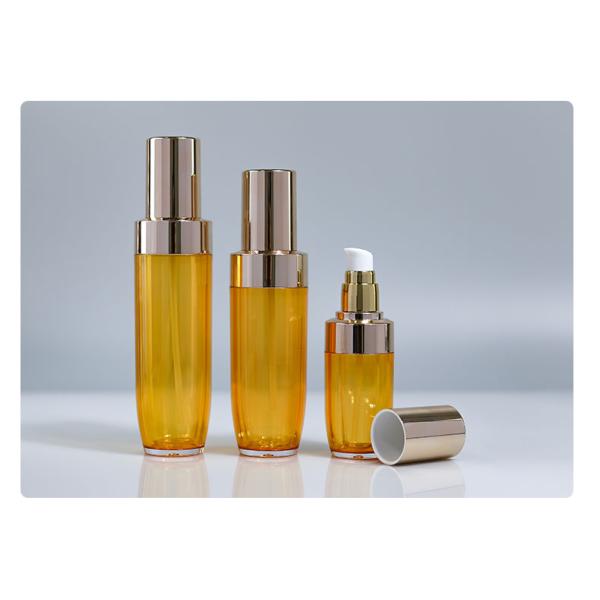 Wholesaler Price Refillable Acrylic Cosmetic Lotion Pump Bottle 150ml Skincare Packaging Cream Jar Essential Water Container