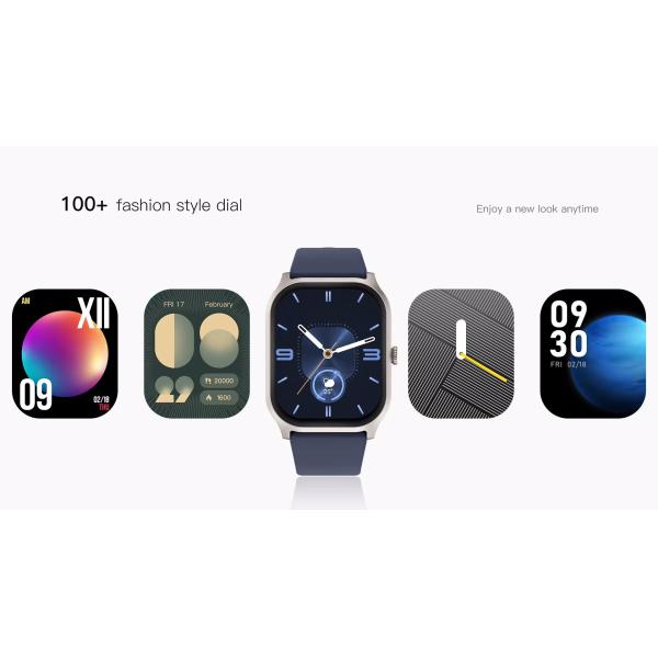 Sport Smart Watch Ip68 Waterproof ZL77J Smart Watch Voice Assistant Fitness Tracker