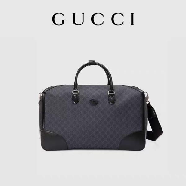 Людей Gucci сумки Tote GG черного перемещения двойник g холста посыльного высших блокируя