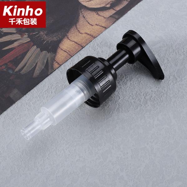 24/410 33/410 plastic lotion pump screw down-lock waterproof design external spring dispenser pump for shower  shampoo
