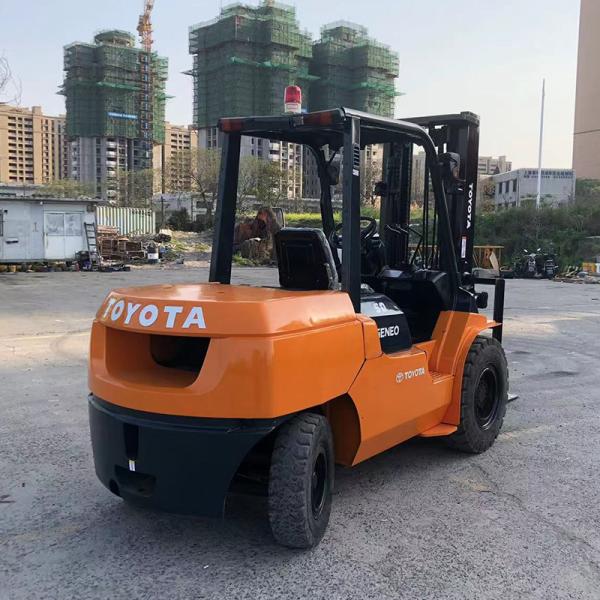 5 tons Toyota diesel forklift with automatic transmission load center distance 600mm
