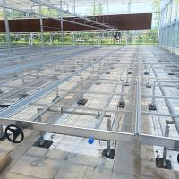 Horticultura Cama de semillas ajustable de malla de alambre Comerciante de cultivo en invernadero