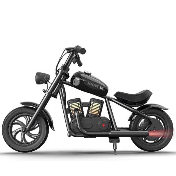 Cool Lights Motor Elétrico Carros de brinquedo para crianças Motos de tração única para diversão infantil
