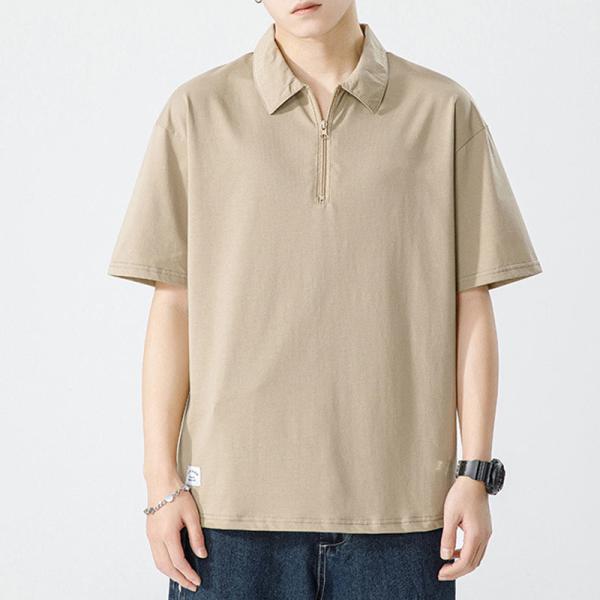 Custom Logo Casual Oversized T Shirt  Plus Size S Polo Shirt