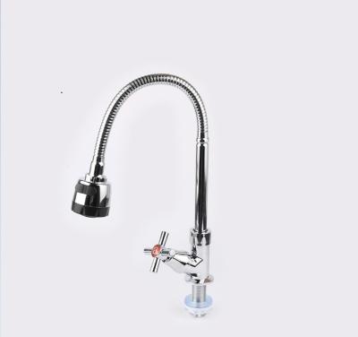 6 Bar Hot Cold Water Saving Kitchen Faucet With Anti Splash Head Sprinkler