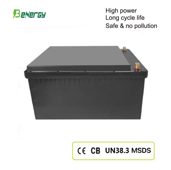 Batterie lithium fer phosphate LiFePO4 24V 300Ah - Double usage pour le démarrage du moteur de camion et la climatisation