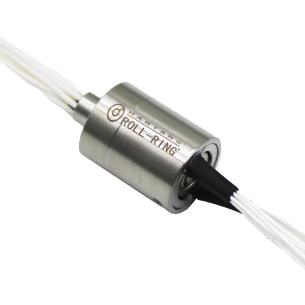 Small Size High Speed Mini Slip Ring Extended Working Life Compact Rotary